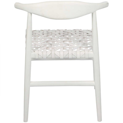 Sorren Chair White Leather