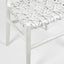 Sorren Dining Chair White Leather