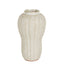 Ostrich Skin Ceramic Vase Natural