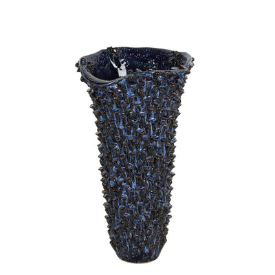 Osprey Coral Ceramic Vase Blue