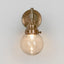 Iceberg Outdoor Wall Light Antique Brass