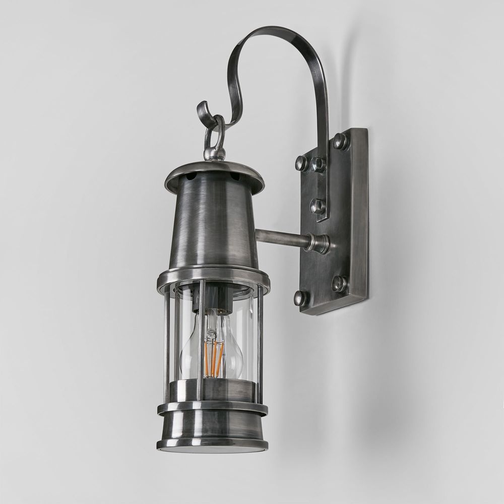 Liberty Outdoor Wall Light Antique Silver