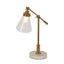 Verona Table lamp with Marble Base Brass