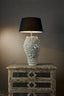Singita Ceramic Table Lamp Base White- Base Only