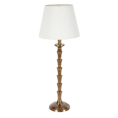 Jordan Table Lamp Base Antique Brass