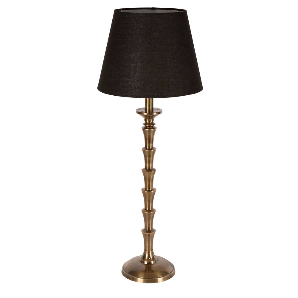 Jordan Table Lamp Base Antique Brass