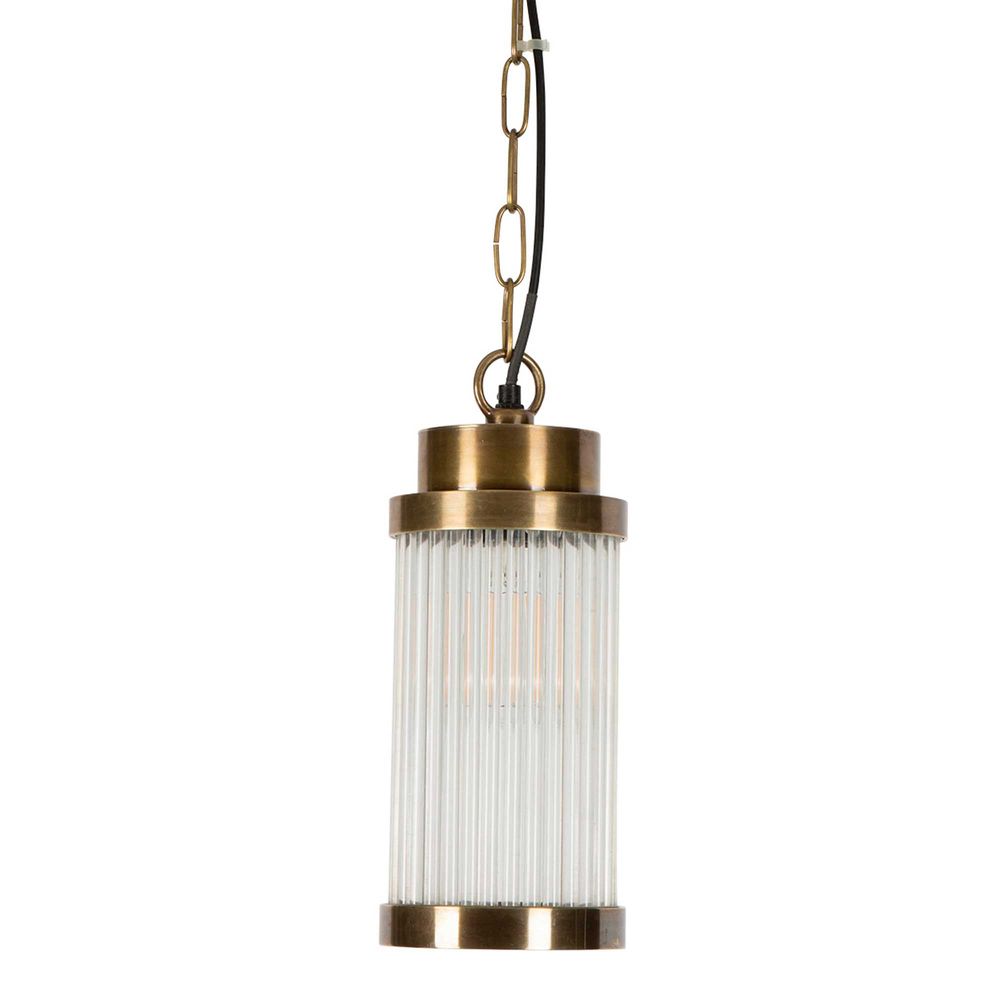 Rotterdam Ceiling Pendant Antique Brass