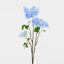 Lace cap Hydrangea Spray 70cm Blue