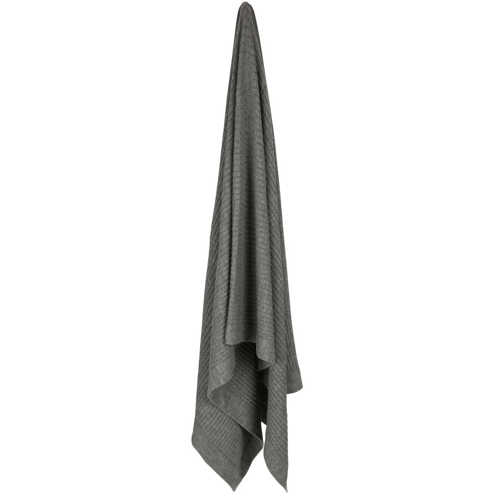 Corby Wool Throw Grey 130x230cm