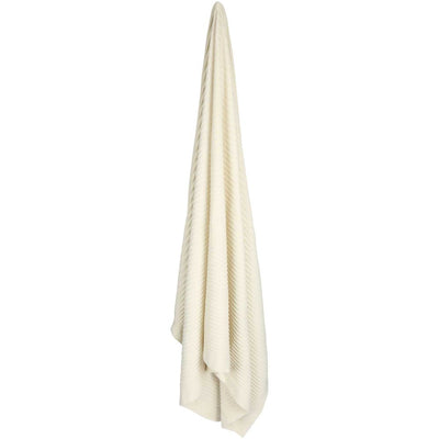 Corby Wool Throw Cream 130x230cm