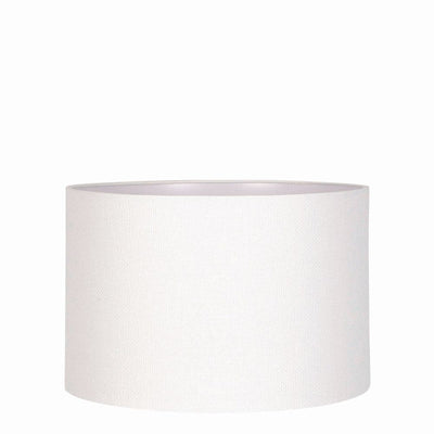 Java Cylinder Lamp Shade White L