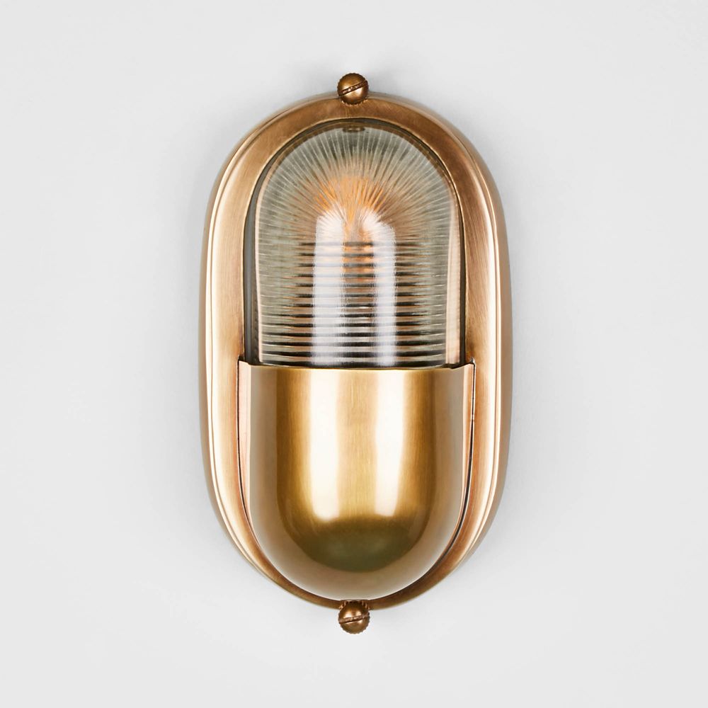 Anchor Outdoor Wall Light Brass