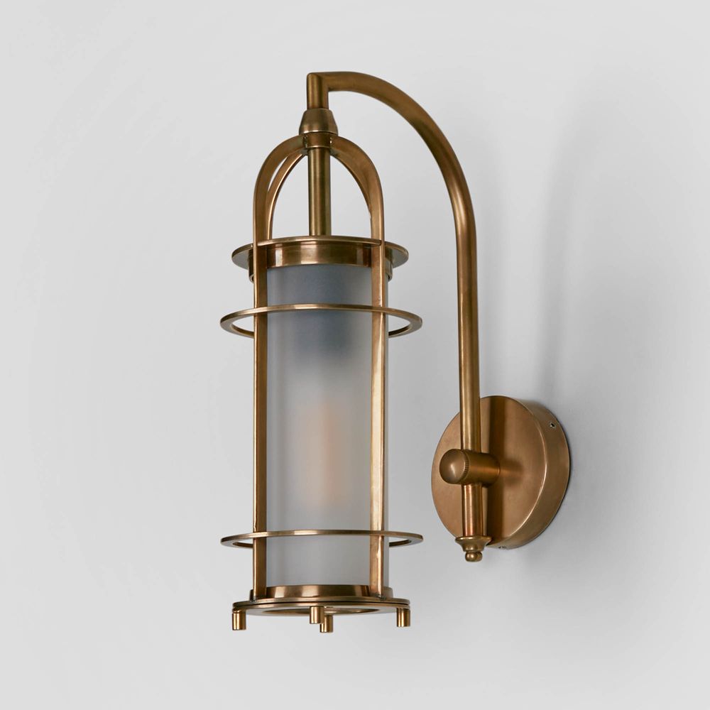 Bel Air Outdoor Wall Light Brass