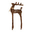 Wooder Reindeer Large Rattan