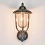 Pier Outdoor Wall Light Antique Silver