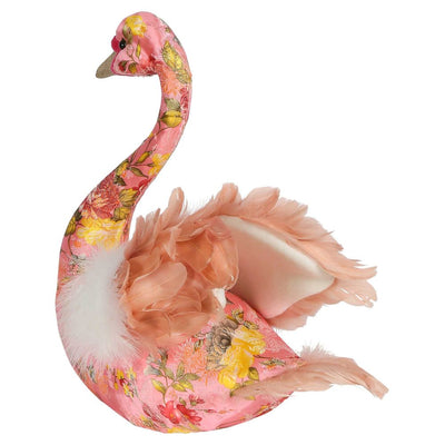 Escee Brocade Swan Pink