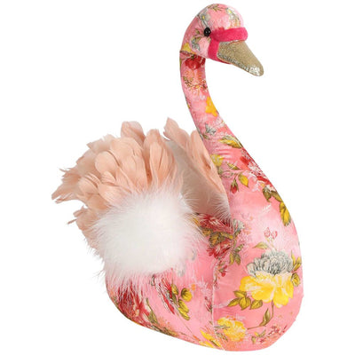 Escee Brocade Swan Pink