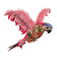 Alber Brocade Parrot Pink