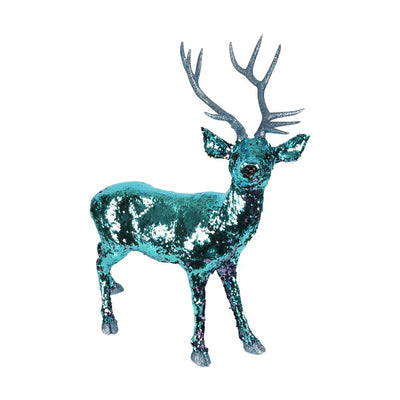 Madon Sequin Reindeer Blue