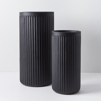 1 x Pot Pleat Cylinder Tall (set/2)