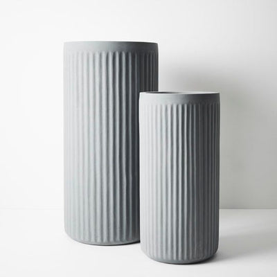 1 x Pot Pleat Cylinder Tall (set/2)