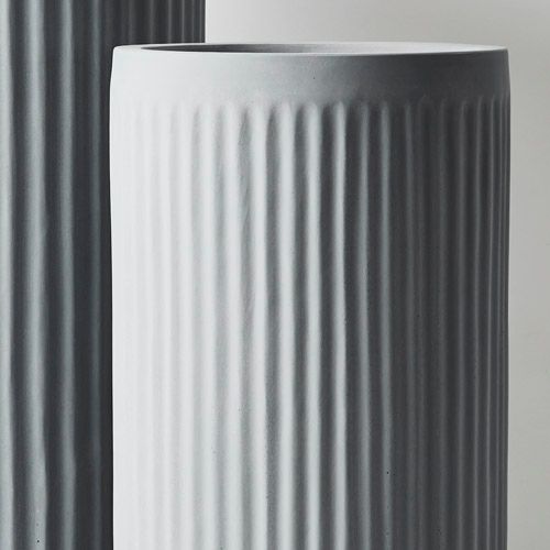 1 x Pot Pleat Cylinder Tall (set/2)