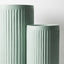 Pleat Tall Cylinder Pot (set/2)