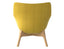 Flow Lounge Chair - Wood Base