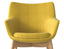 Flow Lounge Chair - Wood Base