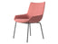 Flow Armchair - Low Arm with 4 Post Base