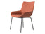 Flow Armchair - Low Arm with 4 Post Base