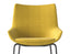 Flow Armchair - Low Arm with 4 Post Base
