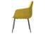 Flow Armchair - High Arm with 4 Post Base