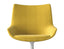 Flow Armchair - Low Arm with Swivel Base