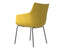 Flow Armchair - High Arm with 4 Post Base