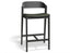 Grayson Bar Stool - Black - Upholstered