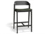 66cm Seat Height with Vintage Grey PU Seat