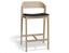 Grayson Bar Stool - Natural - Upholstered