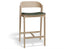 Grayson Bar Stool - Natural - Upholstered