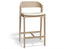 Grayson Bar Stool - Natural - Upholstered