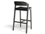 Grayson Bar Stool - Black - Upholstered