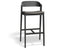 66cm Seat Height with Vintage Grey PU Seat
