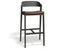 66cm Seat Height with Vintage Grey PU Seat