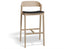 Grayson Bar Stool - Natural - Upholstered