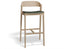 Grayson Bar Stool - Natural - Upholstered