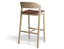 66cm Seat Height with Vintage Grey PU Seat