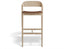 66cm Seat Height with Vintage Grey PU Seat