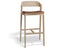 Grayson Bar Stool - Natural - Upholstered