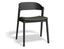 Grayson Dining Chair - Black - Upholstered