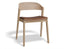 Grayson Dining Chair - Natural - Upholstered